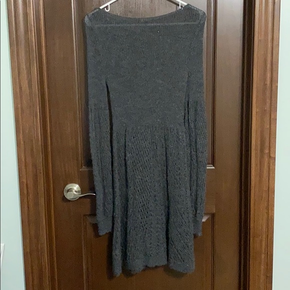Knitted & Knotted Alpaca Sweater Dress - Picture 4 of 6